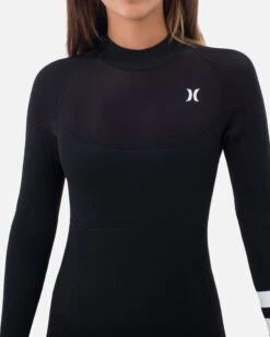 Womens Advantage 4/3mm Back Zip Fullsuit -Hurley WFS0000431 BLACK 05
