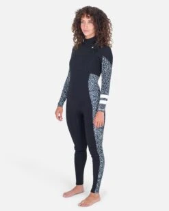 Womens Plus Printed 4/3mm Fullsuit -Hurley WFS0012433 ANIMAL 03