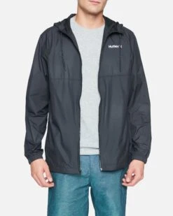 Men's Siege Hooded Windbreaker Jacket