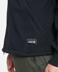 Men's Therma Protect Hybrid Hooded Jacket -Hurley ci2660 black 3