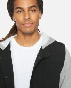 Ace Trucker Hoodie -Hurley cu0828 black 5 v4