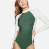Playa Long Sleeve Surf Suit 1 Playa Long Sleeve Surf Suit -Hurley cu1984 vintage green 1