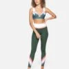Playa Hybrid Lite Legging 2 Playa Hybrid Lite Legging -Hurley cu2017 vintage green 1