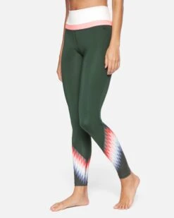Playa Hybrid Lite Legging -Hurley cu2017 vintage green 3