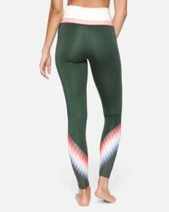 Playa Hybrid Lite Legging -Hurley cu2017 vintage green 4
