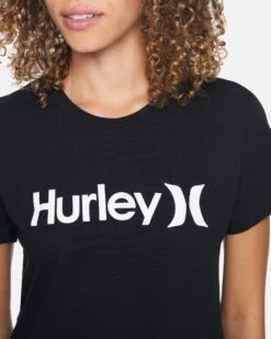 One And Only Perfect Crew Tee -Hurley cw7979 black 5 V2