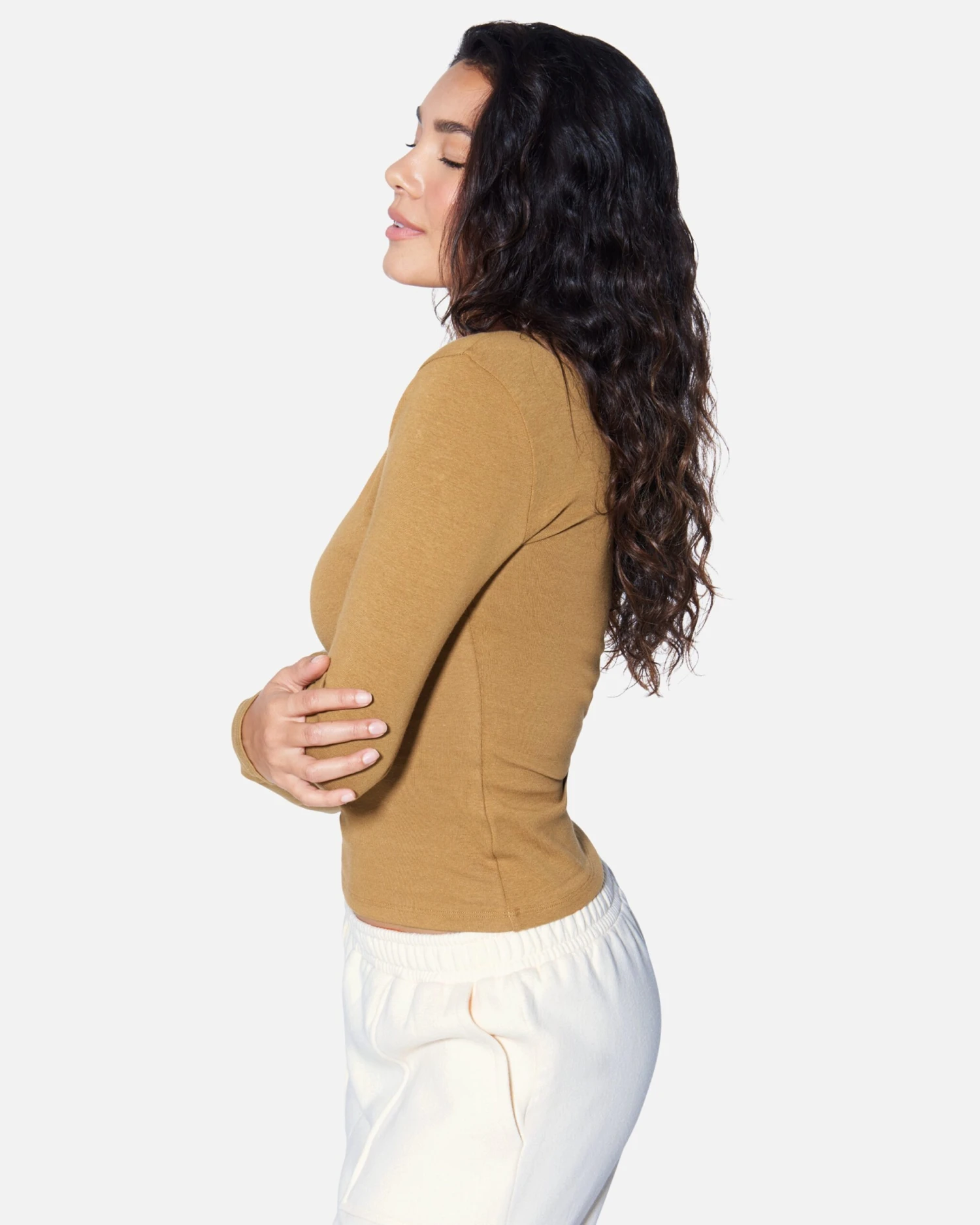 ESSENTIAL HEIDI HENLEY LONG SLEEVE TOP 5 ESSENTIAL HEIDI HENLEY LONG SLEEVE TOP - Image 3