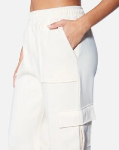 ESSENTIAL FLEECE CARGO JOGGER PANT -Hurley dz24a195 cream 4 9f53a501 3504 4e66 8ccc 5696d4a8f22e