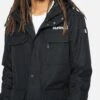 North Field Jacket With Patch -Hurley h6n102f0ht black 1 outlet