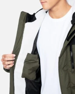 Barrel 2.0 Puffer Jacket -Hurley h6n104forr cargo khaki 5