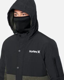 Brett Zip Front Jacket 12 Brett Zip Front Jacket -Hurley h6n129f0ny cargo khaki 5