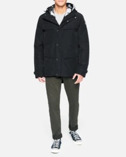 Wrightwood 3 In 1 Jacket -Hurley h6n142f1cv black 4