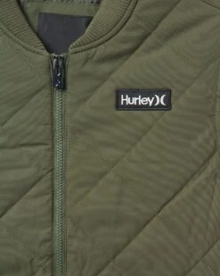 Tahoe Quilted Vest -Hurley h6v212fb cargo khaki 3
