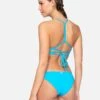Carissa Moore Collection - Solid Moderate Bikini Bottom -Hurley hb1007 high tide 1