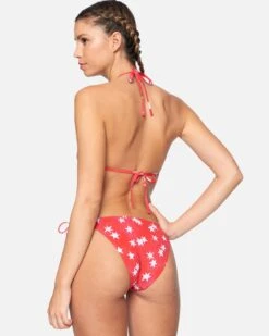 Star Spangled Reversible Slider Tie Side Cheeky Bikini Bottom