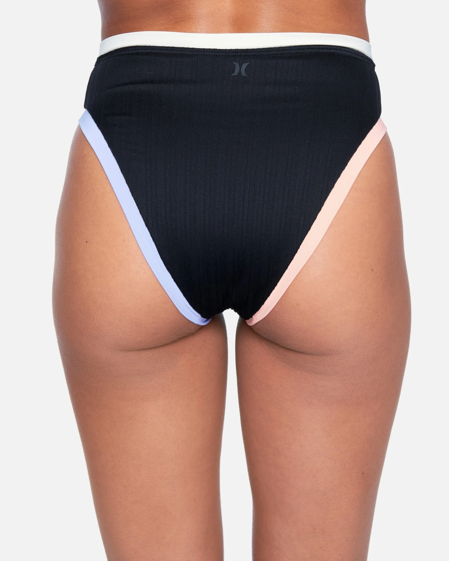 Colorblock Moderate High Waist Bikini Bottom 5 Colorblock Moderate High Waist Bikini Bottom - Image 3