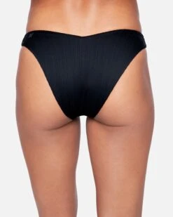 Colorblock V Front Cheeky Bikini Bottom 10 Colorblock V Front Cheeky Bikini Bottom -Hurley hb1083 black colorblock 3