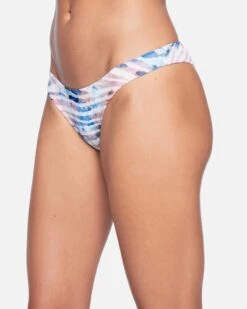 Zebra Color Wash Reversible Cheeky Bikini Bottom -Hurley hb1088 multi zebra 4