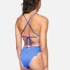 Retro Block Moderate High Waist Bikini Bottom -Hurley hb1100 lagoon multi 1