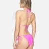 Solid Reversible Cheeky Side Tie Bikini Bottom -Hurley hb1150 fuchsia midnight plum 1
