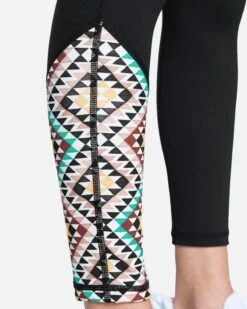 Hurley X Black Girls Surf Max Mosaic Geo Surf Legging -Hurley hb1158003 black multi 4