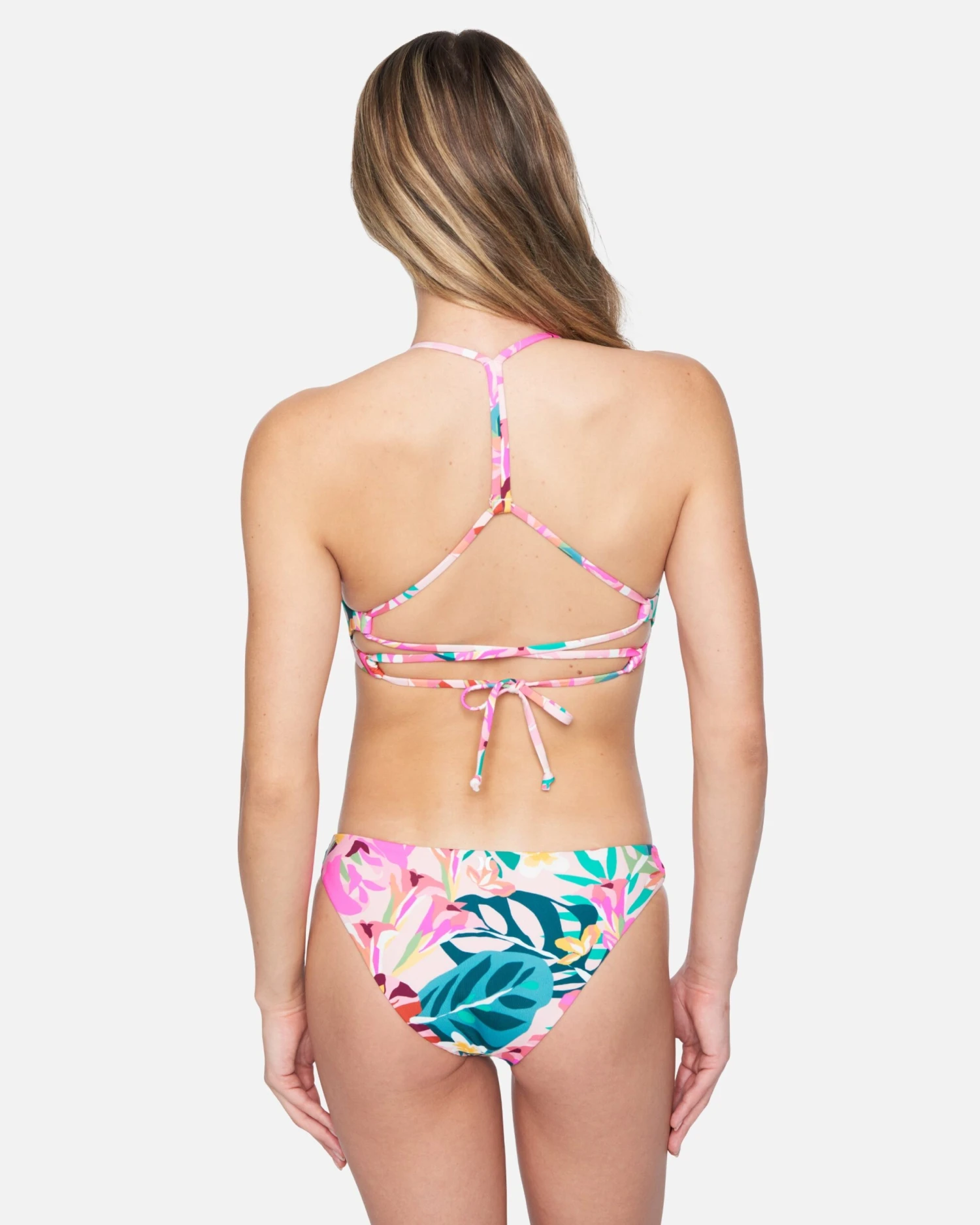 Floral Pop Moderate Bikini Bottom 5 Floral Pop Moderate Bikini Bottom - Image 3