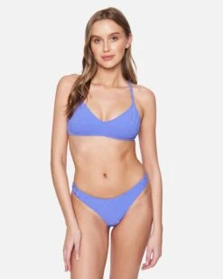 Mini Check Cheeky French Bottom -Hurley hb1236 periwinkle 3