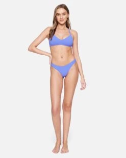 Mini Check Cheeky French Bottom -Hurley hb1236 periwinkle 4