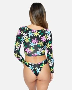 Daisy Pop V Front Skimpy Bottom -Hurley hb1238 pink punch 3