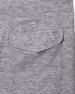 Essential One And Only Boardshort -Hurley hfa22vmb 05196 grey white 3