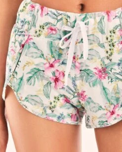 LSF X Hurley - Aquas Hawaiian Hibiscus 2.5" Boardshorts 10 LSF X Hurley - Aquas Hawaiian Hibiscus 2.5" Boardshorts -Hurley hlsfs001 lemon yellow floral 4