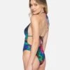 Nebula Cheeky One Piece -Hurley ho1082 nebula red multi 1
