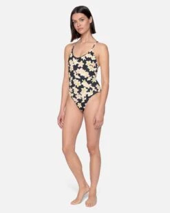 Max Plumeria Moderate One Piece 9 Max Plumeria Moderate One Piece -Hurley ho1125 black 4