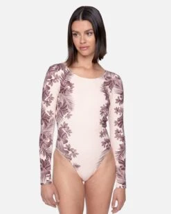 Max Hawaiian Lei Tie Back Surf Suit -Hurley ho1128 seashell 1