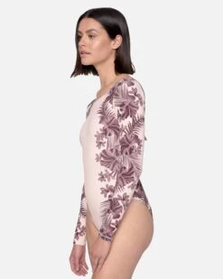 Max Hawaiian Lei Tie Back Surf Suit -Hurley ho1128 seashell 4