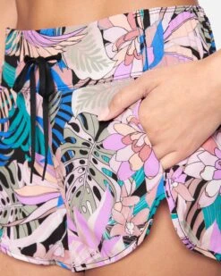 Palm Paradise Aquas Boardshorts 12 Palm Paradise Aquas Boardshorts -Hurley hs1007 black multi 5