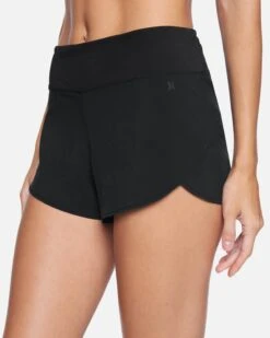 Solid 2.5" Soft Waistband Boardshorts 10 Solid 2.5" Soft Waistband Boardshorts -Hurley hs1028 black 3