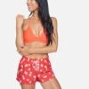 Star Spangled Supersuede Volley Boardshorts 2.5" -Hurley hs1052 red pepper multi 1