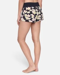 Plumeria Soft Waist Boardshort 2.5" -Hurley hs1096 black 3