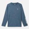 Exist One And Only Long Sleeve Rashguard -Hurley hsp22vms 03962 blue black 1