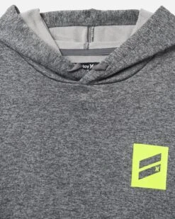 Exist Bootcamp French Terry Pullover Hoodie -Hurley hsp23vmp 06409 grey black 3