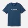 Exist One And Only Logo Jersey Short Sleeve Graphic Tee -Hurley hsp23vmt 06460 blue black 1