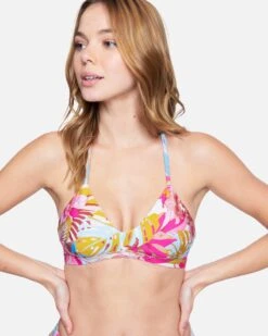 Palm Paradise Adjustable Surf Top -Hurley ht1009 peri 3