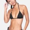 Solid Itsy Bitsy Bikini Top 2 Solid Itsy Bitsy Bikini Top -Hurley ht1016 black 1