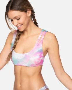 Carissa Moore Collection - Max Head In The Clouds Split Strap Bikini Top