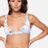 Zebra Color Wash Wrap Bikini Top 2 Zebra Color Wash Wrap Bikini Top -Hurley ht1101 multi zebra 1 68958238 0e75 487a a106 5cd8b0f0eb93