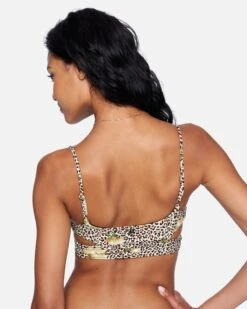 Jungle Cat Bikini Bralette -Hurley ht1116 jungle cat 3
