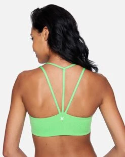 Max Solid Pull On Bikini Top -Hurley ht1120 kiwi kim 3