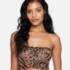 Animix Reversible Tube Bikini Top -Hurley ht1140 animix latte 1