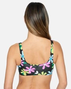 Daisy Pop Bralette -Hurley ht1243 pink punch 3